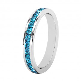 Swarovski crystal eternity on sale ring